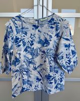 Bluse der Marke "moves", florales Muster, blau-weiß, Gr. 36 Friedrichshain-Kreuzberg - Friedrichshain Vorschau
