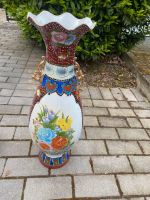 Chinesische Vase bemall Blumen Nordrhein-Westfalen - Emmerich am Rhein Vorschau