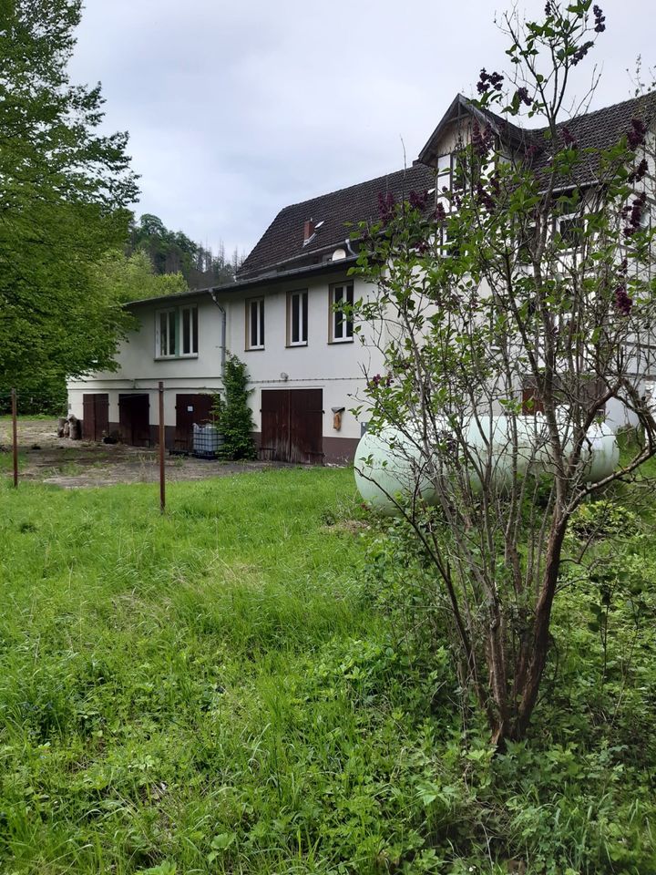 Wunderschönes Fachwerkhaus mit Anbau und Grundstück zur Bode in Thale-Treseburg