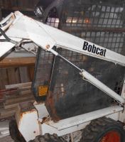 Bobcat 313 Baumaschine Kompaktlader mit Gabel und Schaufel Bayern - Schweinfurt Vorschau