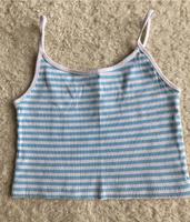 Croptop hellblau-weiß-gestreift Größe 36 H&M Rheinland-Pfalz - Oppenheim Vorschau