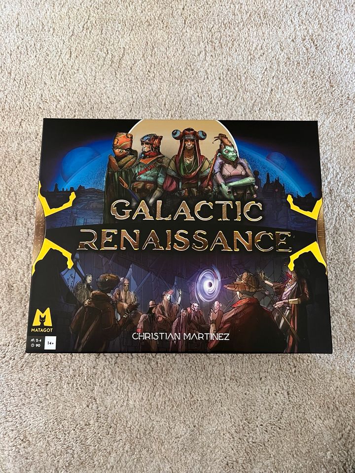 Galactic Renaissance Brettspiel ALL-IN Kickstarter in Erlangen