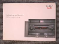 Bedienungsanleitung Audi Concert CD Autoradio Niedersachsen - Ottersberg Vorschau