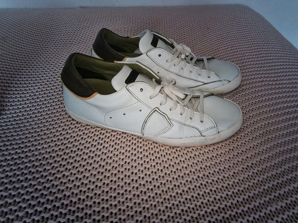 Philippe Model Schuhe Sneakers Leder Lederschuhe Gr.42 in Upgant-Schott