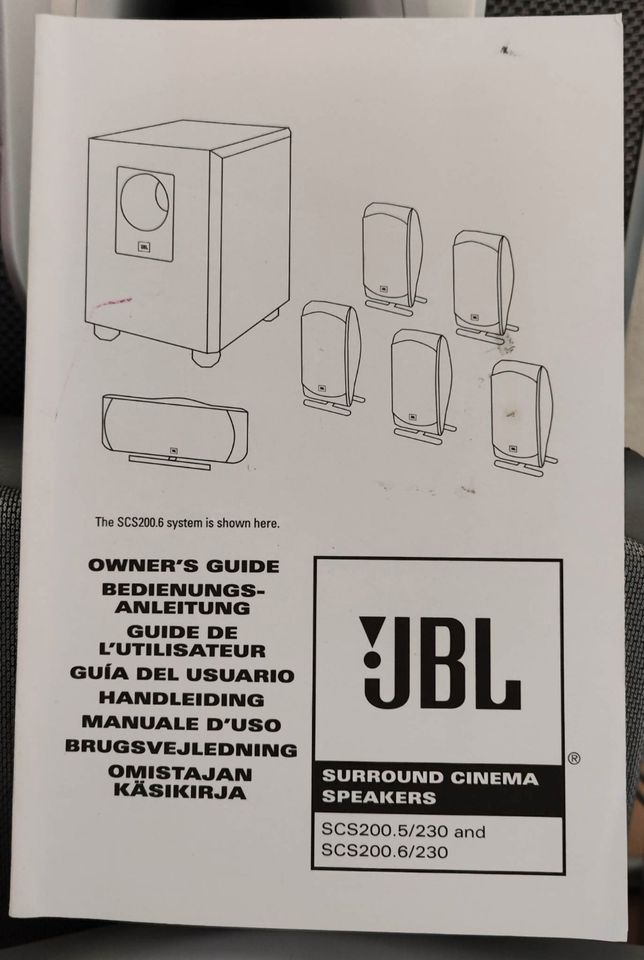 JBL SCS 200 5.1 Dolby Surround Soundsystem in Baden-Württemberg -  Zuzenhausen | Lautsprecher & Kopfhörer gebraucht kaufen | eBay  Kleinanzeigen ist jetzt Kleinanzeigen