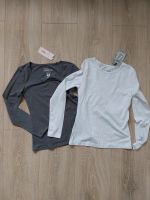 Kleiderpaket Damen 2x Basicshirts Multiblu grau weiß Gr. M *Neu* Niedersachsen - Buxtehude Vorschau