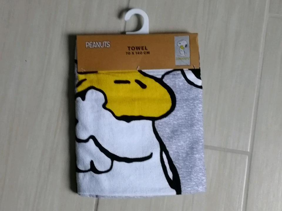 Snoopy Peanuts Duschtuch Handtuch Badetuch Towel Strandtuch in Coburg