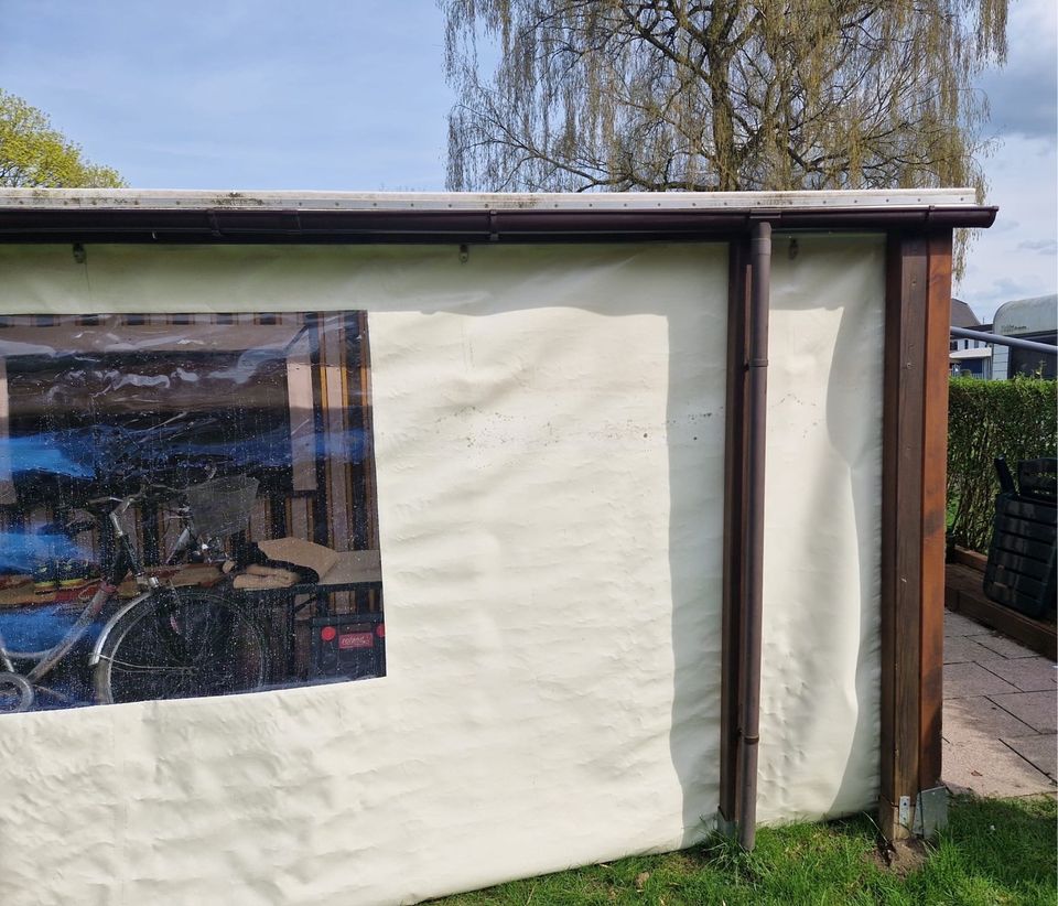 Vordach Vorbau Plane für Wohnwagen Vorzelt Holzhütte in Mülheim (Ruhr)