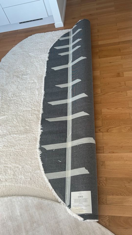 Westwing Teppich Hochfloor zugeschnitten oval Leighton in München
