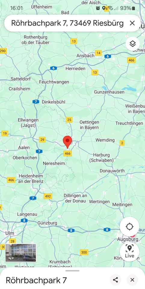 2,5 Zimmerwohnung in Utzmemmingen *8km von Nördlingen* in Gersthofen