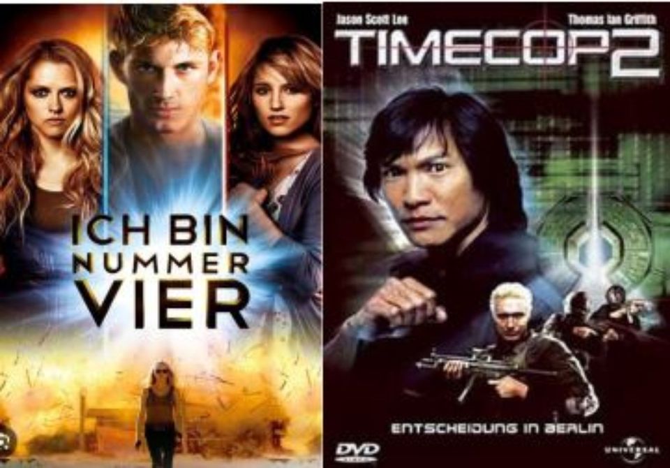 Ich bin Nummer vier /  Timecop 2 DVD in Reinheim