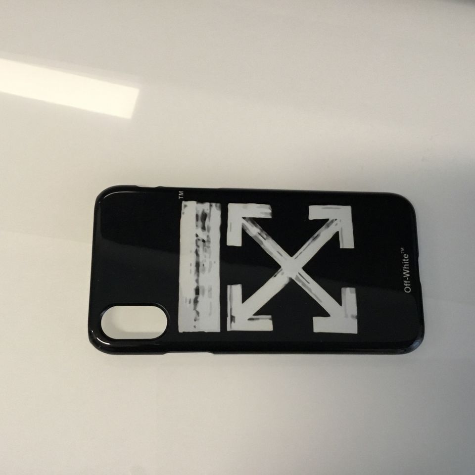 Original OFF-WHITE Handy SchutzHülle iPhone X Xs SaveCase mit Arr in Püttlingen