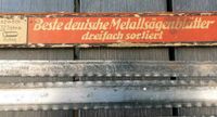 5 Vintage Metallsägeblätter WESTFALIA WERKZEUGE Oldtimer Werkstat Bayern - Oberrieden Vorschau