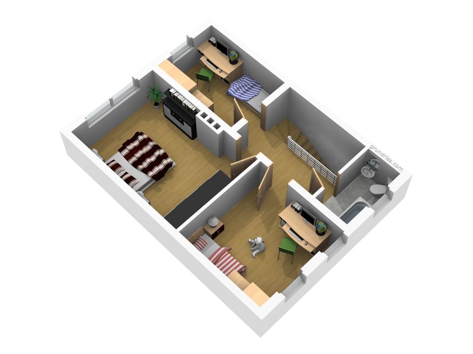 voll unterkellertes Einfamilienhaus m. Garage/Stellplätzen/Garten in Sonneborn