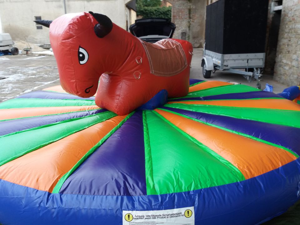 KINDER RODEO BULLENREITEN mit SPIELPAKET ( Hüpfburg ) 1 Tag 79€ in Bördeland