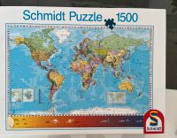 Schmidt Puzzle Weltkarte 1500 Teile Essen - Essen-Ruhrhalbinsel Vorschau