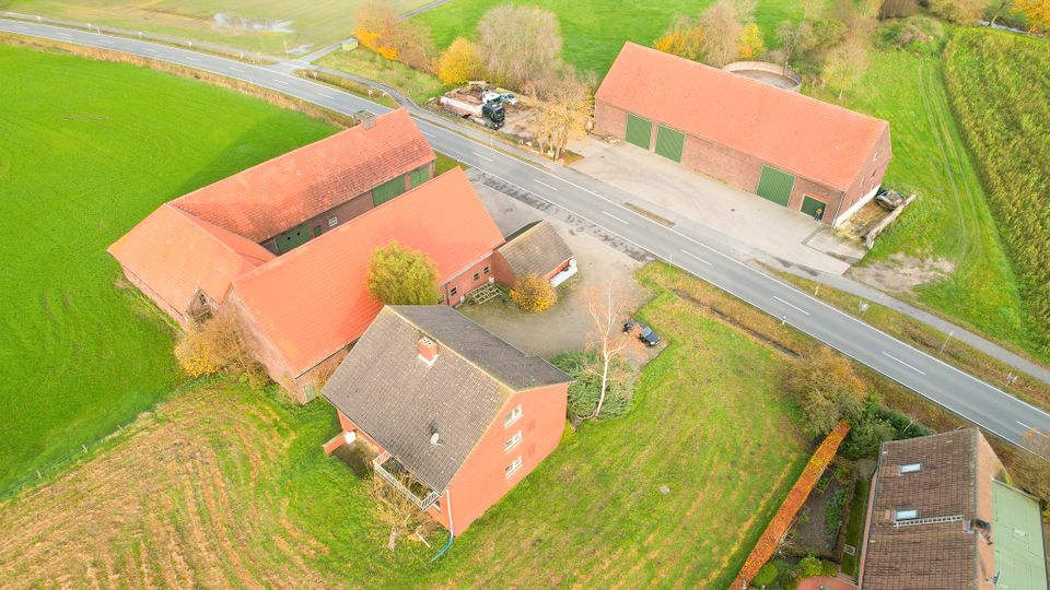 Landwirtschaftliches Anwesen mit großem Wohnhaus in Sendenhorst-Albersloh in Sendenhorst