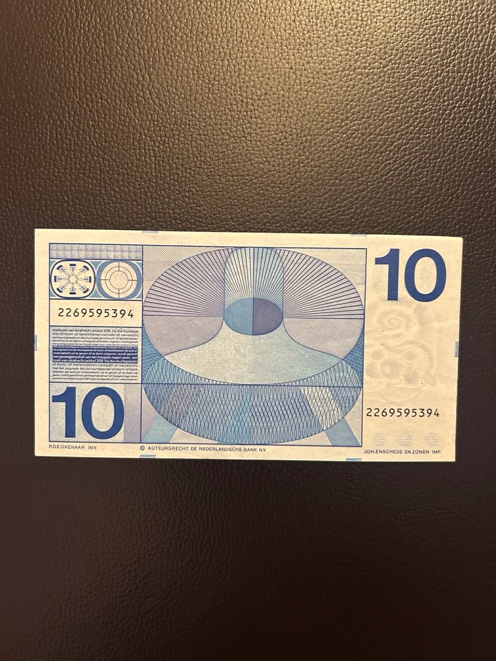 Niederlande Holland 10 Gulden 1968 in Ense