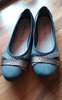 Jane Klein Ballerina, gr. 38, neuwertig, blau Bayern - Holzheim a.d. Donau Vorschau