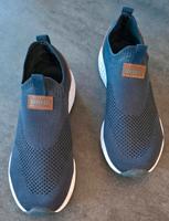 BENCH Damen Slip on Schuhe Sneaker Gr. 41 dkl.blau Schleswig-Holstein - Hüsby Vorschau