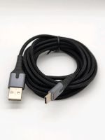 3m Premium USB C Ladekabel Datenkabel Nylonummantelung LED Neu Schleswig-Holstein - Neumünster Vorschau