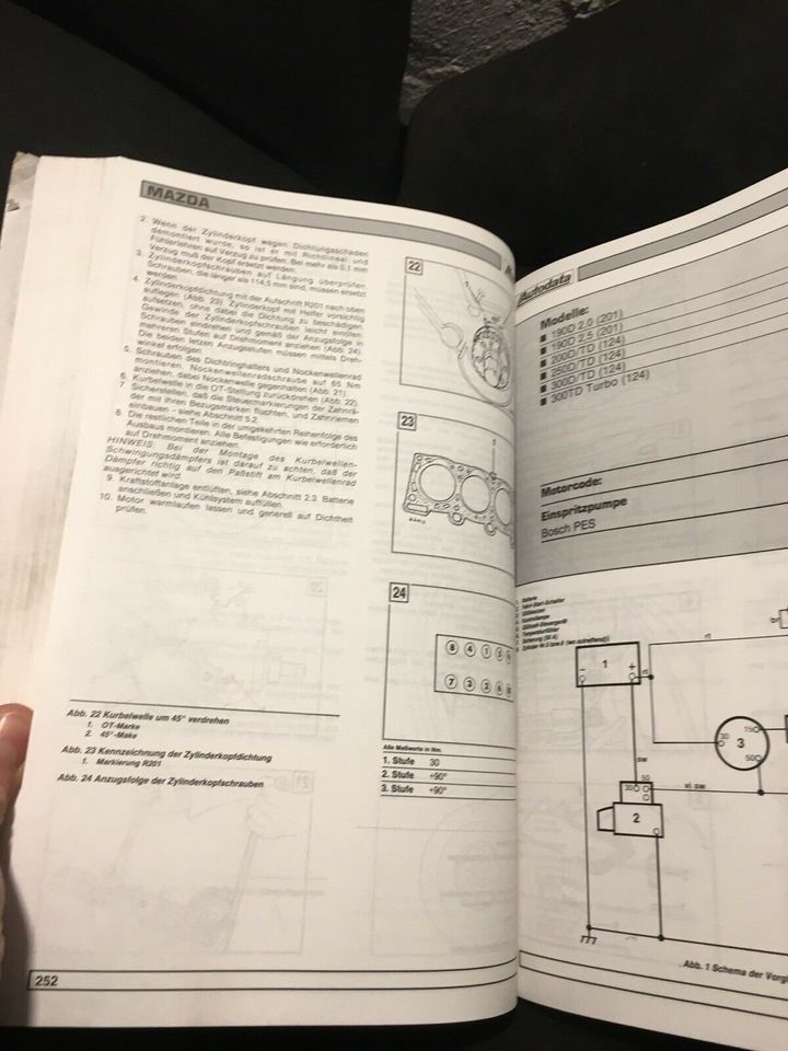 PKW Dieselhandbuch Fachbuch sämtlicher Automarken in Wehringen