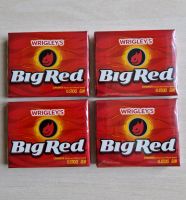 4 Pack mit je 15 Streifen Wrigley's Big Red Kaugummi  Wrigleys Brandenburg - Eisenhüttenstadt Vorschau