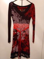 Desigual Kleid rot braun schwarz Bayern - Pocking Vorschau