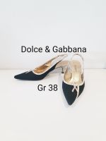 Dolce Gabbana Gr 38 Vero Cuoio Pumps Schuhe schwarz Kroko Bayern - Frammersbach Vorschau