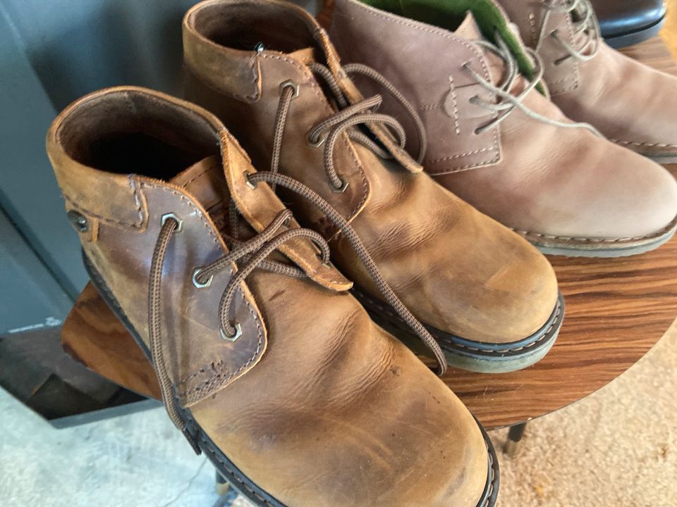 Lederschuhe Camel Boots und DKNY Größe 42 in Kerpen