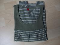 Kurzarmpullover, Esprit, khaki mit dünnen weißen Streifen, Gr. XS Hessen - Beselich Vorschau