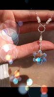 Swarovski Kristall Schneeflocke Mondsteine Halskette Damen Neu Niedersachsen - Wunstorf Vorschau