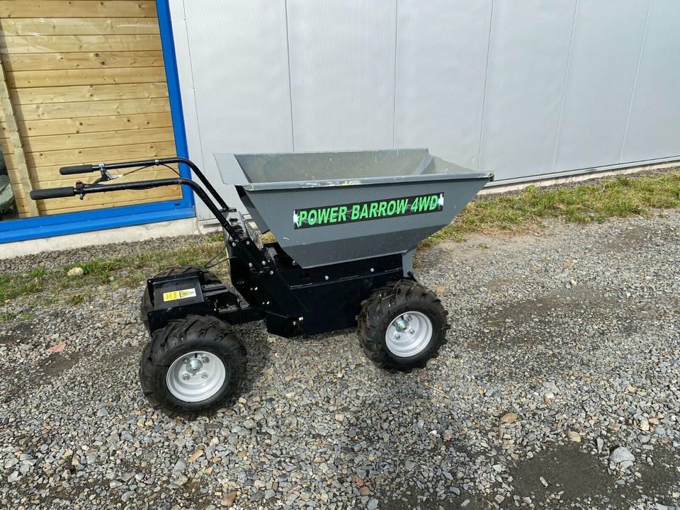 Power Barrow 4WD, Dumper, Profischubkarre, akkubetrieben in Erndtebrück