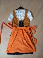 Dirndl Oscar Trachten Gr. 34 gelb orange schwarz mit Bluse Bayern - Augsburg Vorschau