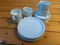 18-teiliges Set, Teller, Tasse und Untertasse, weiß Hamburg-Nord - Hamburg Barmbek Vorschau