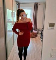 Rotes Schulterfreies Kleid Niedersachsen - Salzgitter Vorschau