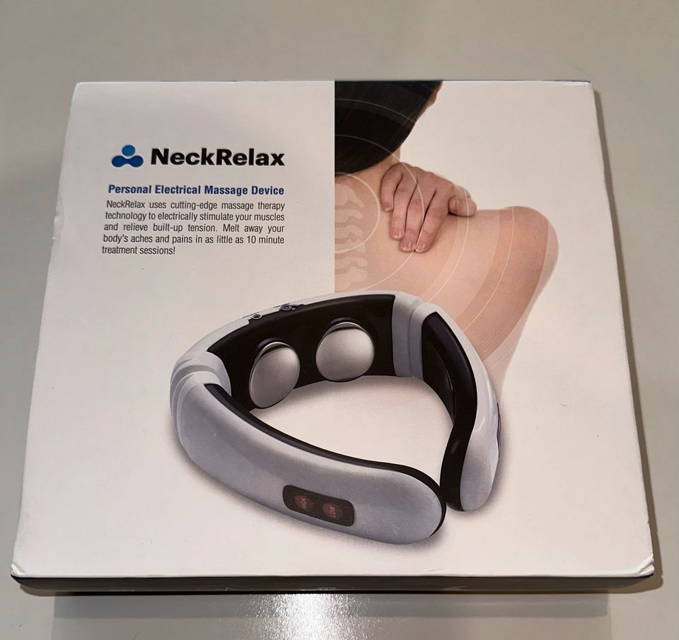 NeckRelax Nacken-Massagegerät *NEU* in Schwanau
