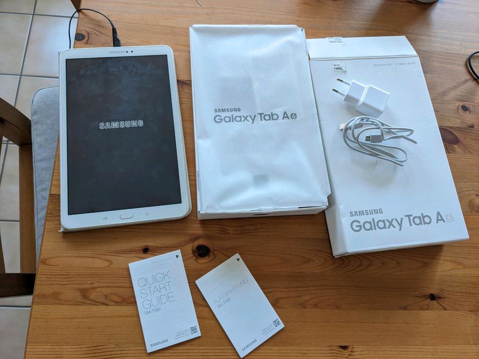 Samsung Galaxy Tab A6 OVP in Illertissen