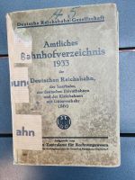 AMTLICHES   BAHNHOFVERZEICHNIS,von 1933 ( Sammlerstück) Niedersachsen - Schwarmstedt Vorschau