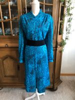 Vintage Kleid Türkis Wolle Glitzer Glitter 80‘s 80er Winterkleid Nordrhein-Westfalen - Hilden Vorschau