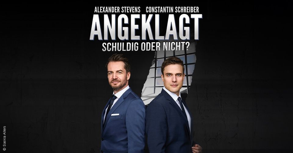 True Crime - „Angeklagt“ - Alexander Stevens/Constantin Schreiber in Leipzig