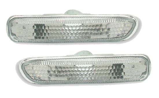 BMW E46 LIMOUSINE TOURING COMPACT SEITENBLINKER BLINKER WEISS in Herten