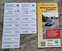 10er Karte Verkehrsübungsplatz Braunschweig Auto Führerschein Niedersachsen - Velpke Vorschau