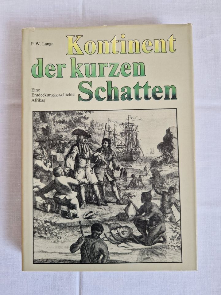 Kontinent der kurzen Schatten von P. Werner Lange _Entdeckerroman in Radeberg