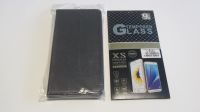 LG K51S Set: Schwarze Buchtasche Book Case Hülle & Schutzglas 9H Köln - Mülheim Vorschau