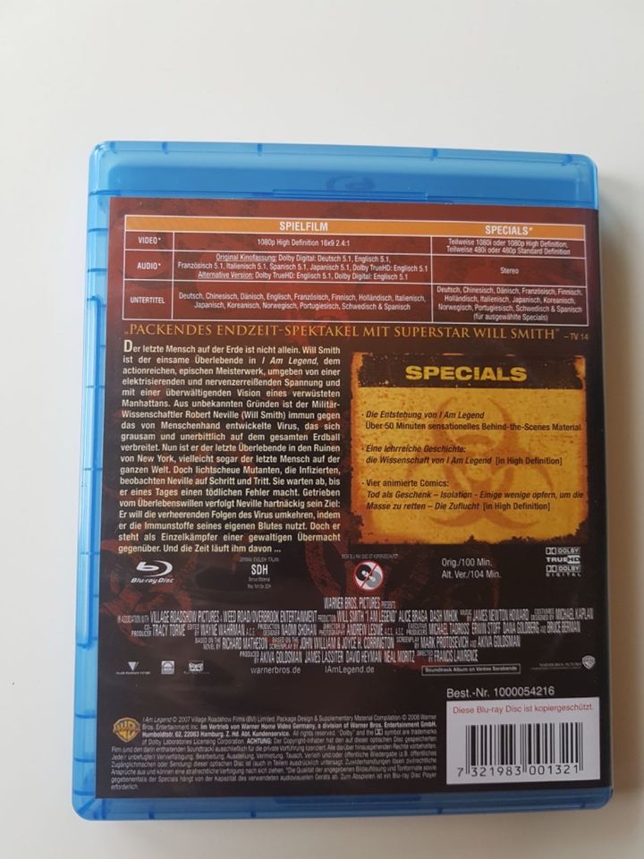 I am legend Blu-Ray in Asselfingen