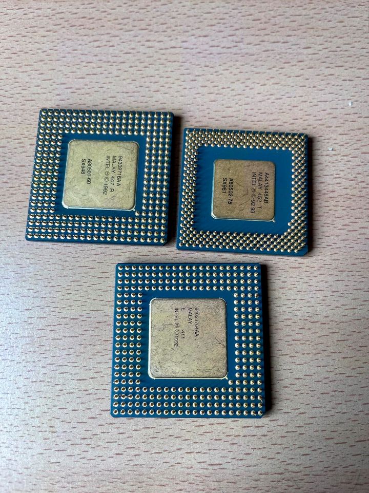 a80501-60 sx948  a80502-75 sx961  a80501-66 sx837 intel cpu in Bruck