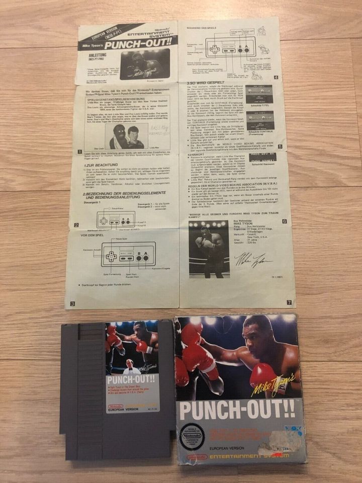 Mike Tyson's Punch-Out!! CIB OVP Anleitung Mike Tyson Tysons Punc in Essen