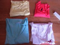 4 x Damen Träger Shirts -weiß, Rot, gelb, grün -Größe –L  XL Rheinland-Pfalz - Rommersheim Vorschau