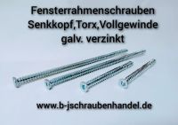 Fensterrahmenschrauben/Senkkopf/Torx 7,5 x 62 bis 7,5 x 302 verz. Bielefeld - Sennestadt Vorschau